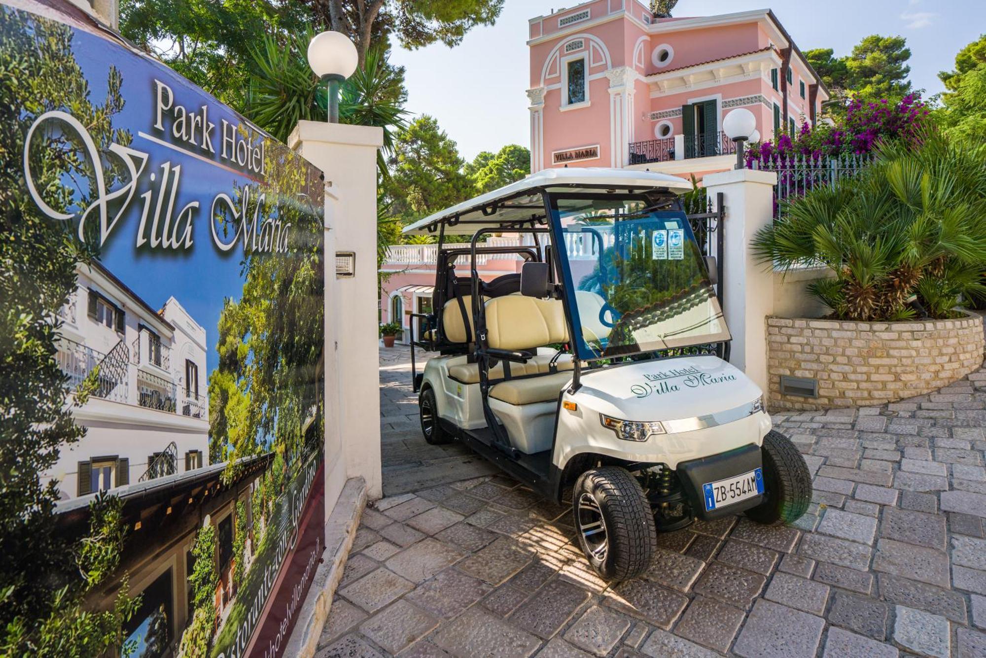 Park Hotel Villa Maria San Menaio Eksteriør billede